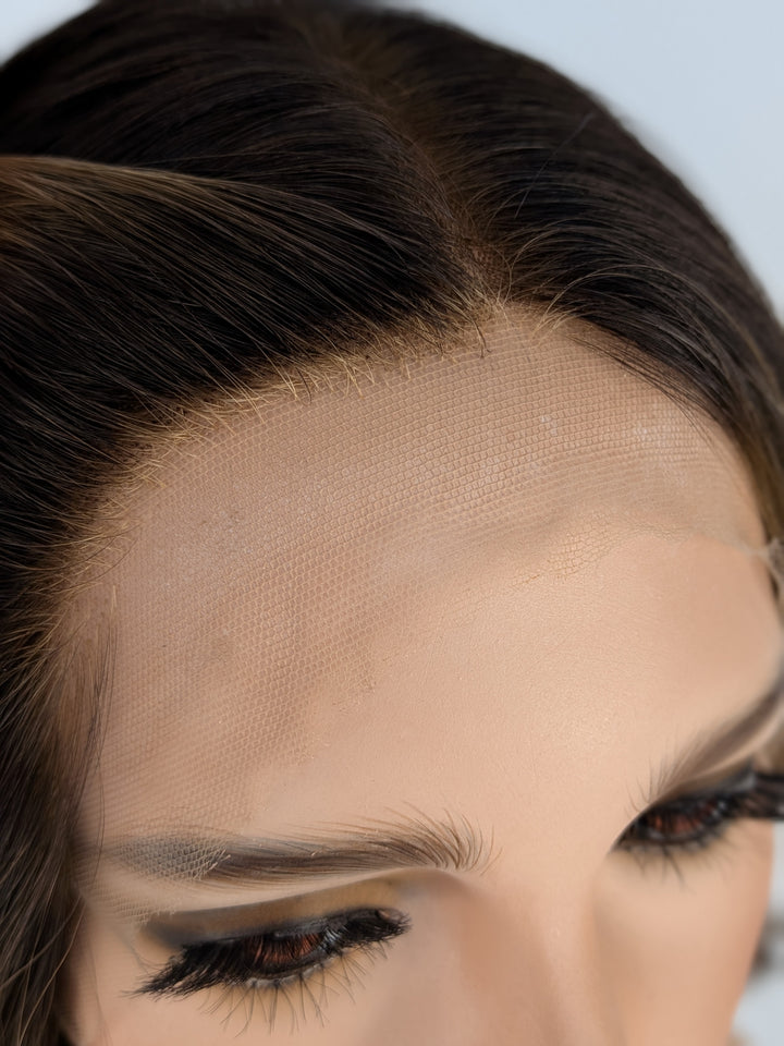 18" Lux Lace Wig - Dark Latte (M)