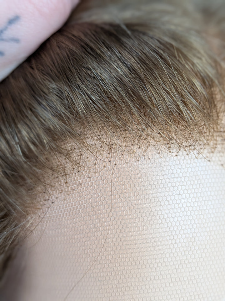 13" Lux Lace Wig Virgin Slavic - Soft Toffee (M)
