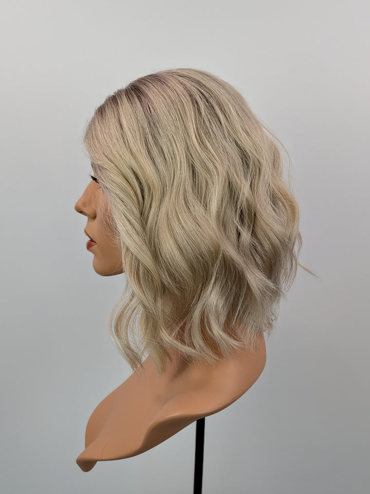 12" Lux Lace Wig - Platinum Ash (S)