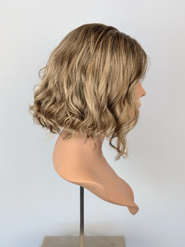 12" Lux Lace Wig Virgin Slavic - Harvest Blonde Curl (S)