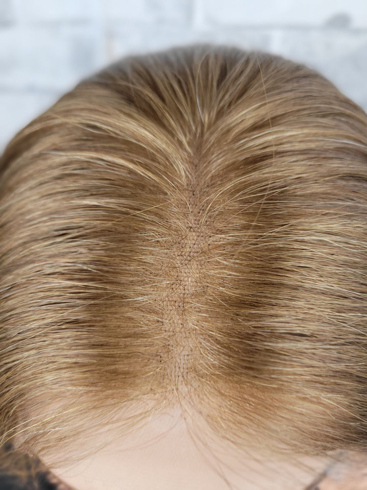 16" Lux Lace Wig Virgin Slavic - Spiced Honey (M)