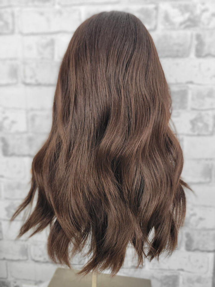 18" Lux Lace Wig - Dark Chocolate (XL)