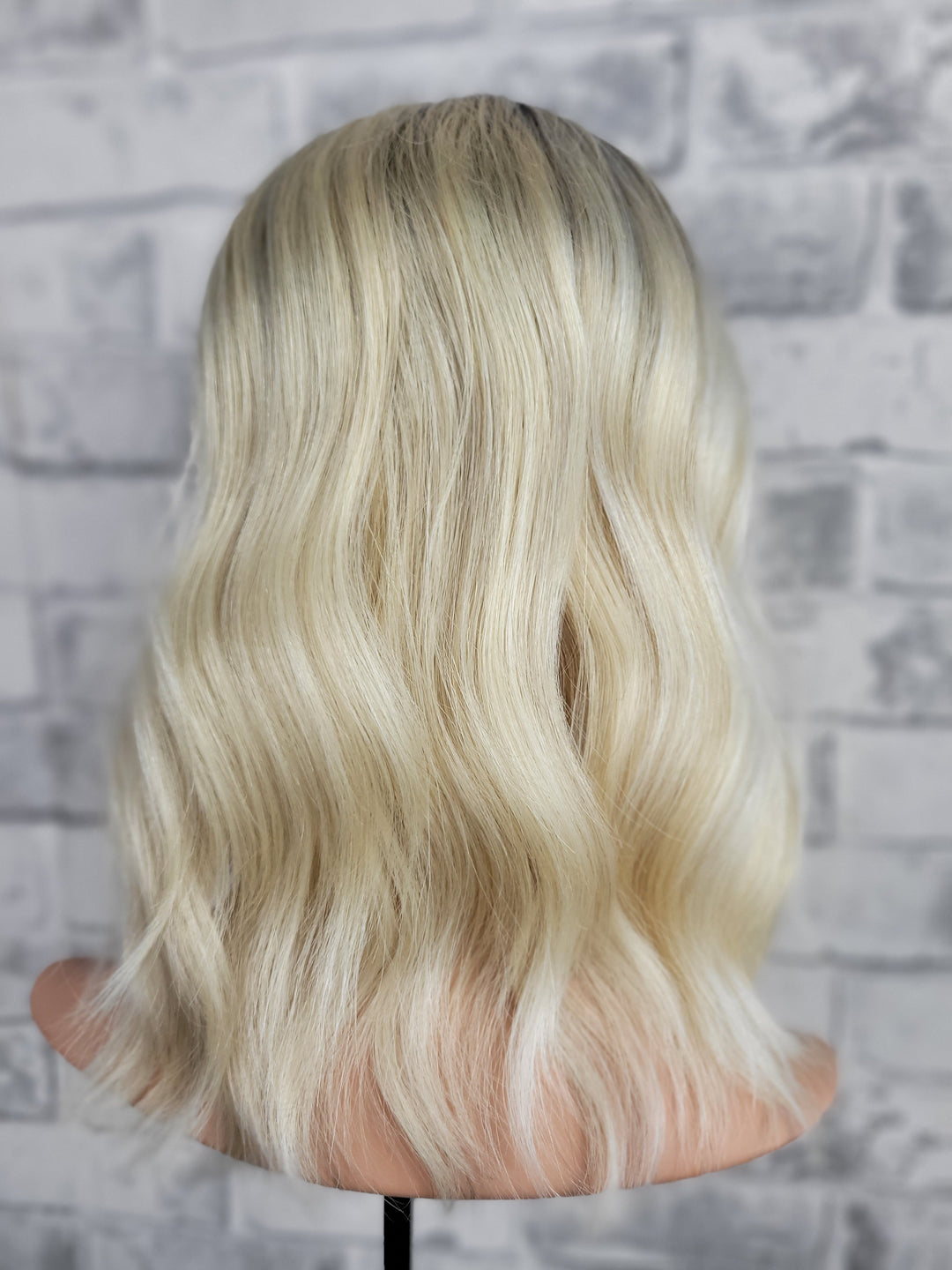 14" Closed Lace Topper - Icy Ash (8x8)