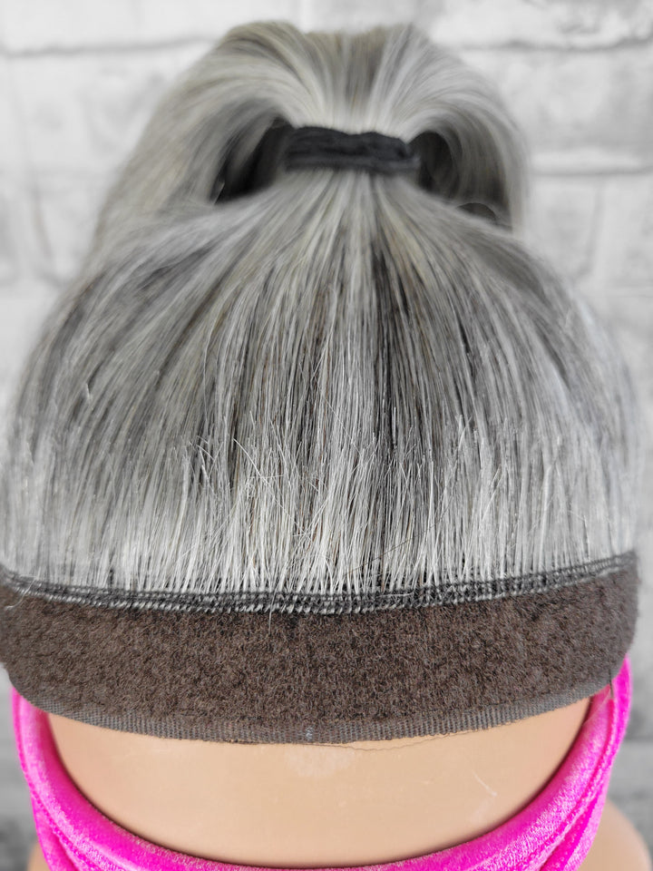 20" NEW Sport Pony Wig - Salt 'N' Pepper (S)