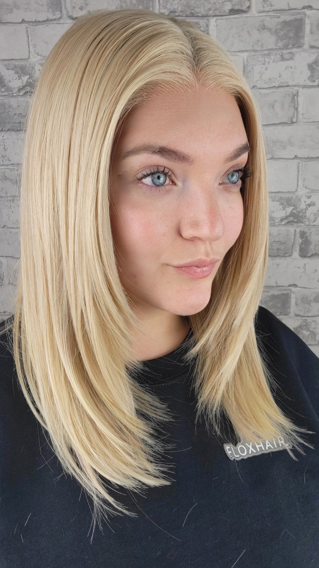 17" Synthetic Lace Top Wig (S/M) - LGBLO04/25-4