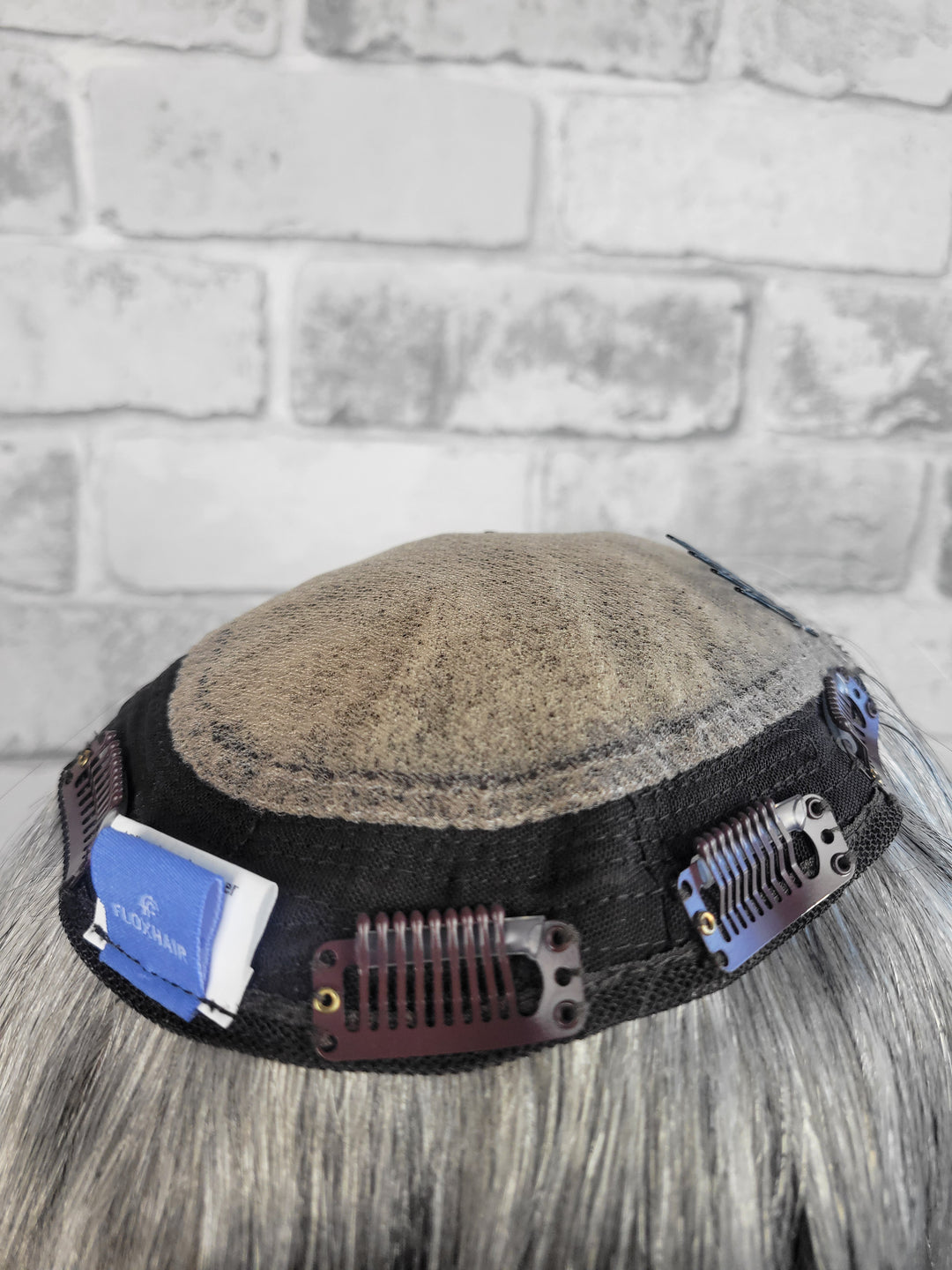 14" Closed Lace Topper - Salt 'n' Pepper (6x6)