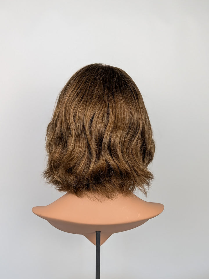 12" Lux Lace Wig Virgin Slavic - Soft Toffee (XS)