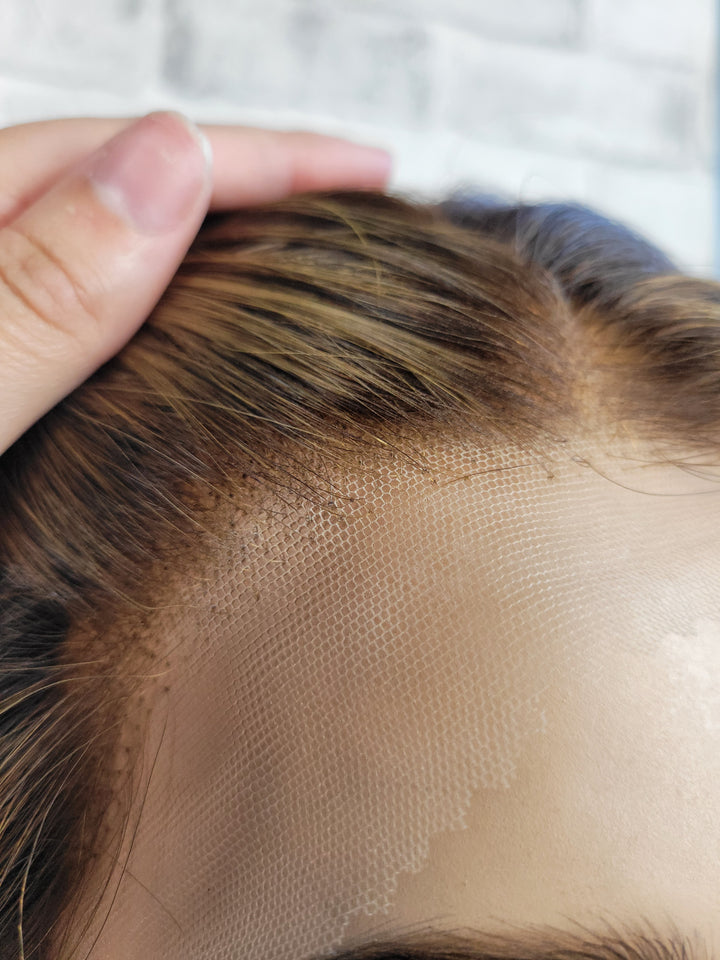 18" Lux Lace Wig - Bronzed Caramel (S)