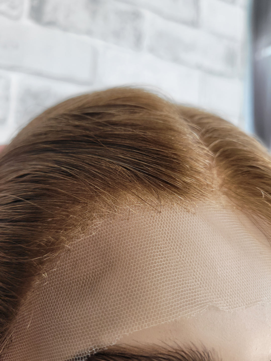 17" Lux Lace Wig Virgin Slavic - Soft Toffee (M)