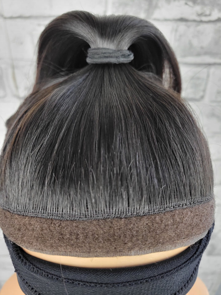 20" NEW Sport Pony Wig - Natural Black (S)