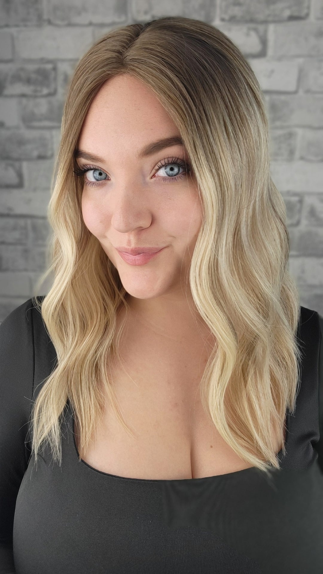 16" Closed Lace Topper - Hay Bale Beige  (8x8)