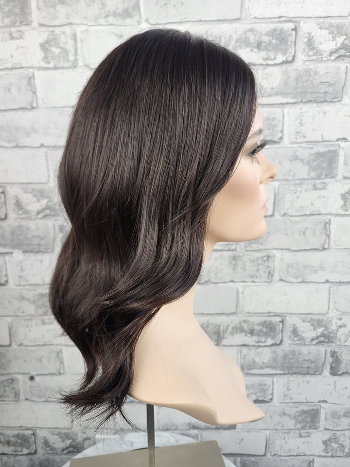 16" Redefined Silk Topper - Dark Chocolate (8x8)