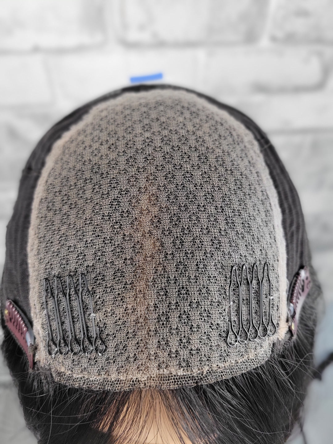 16" Closed Lace Topper - Natural Black (8x8)