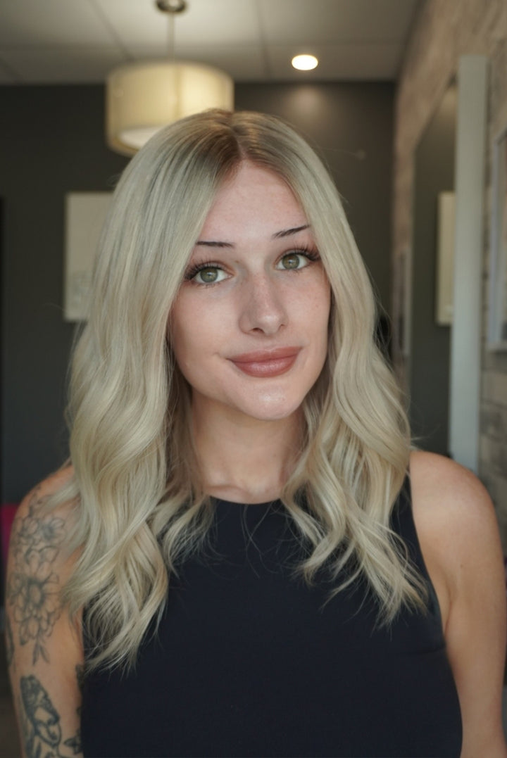 16" Lux Lace Wig - Arctic Pearl (XS)