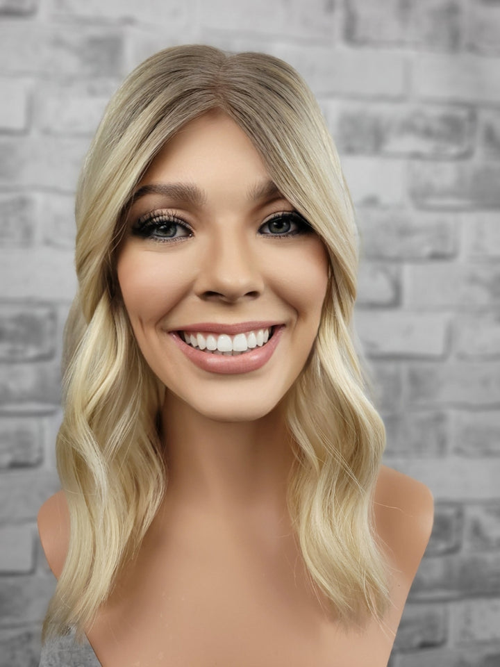 15" Closed Lace Topper -  Beach Glow Blonde (8x8)