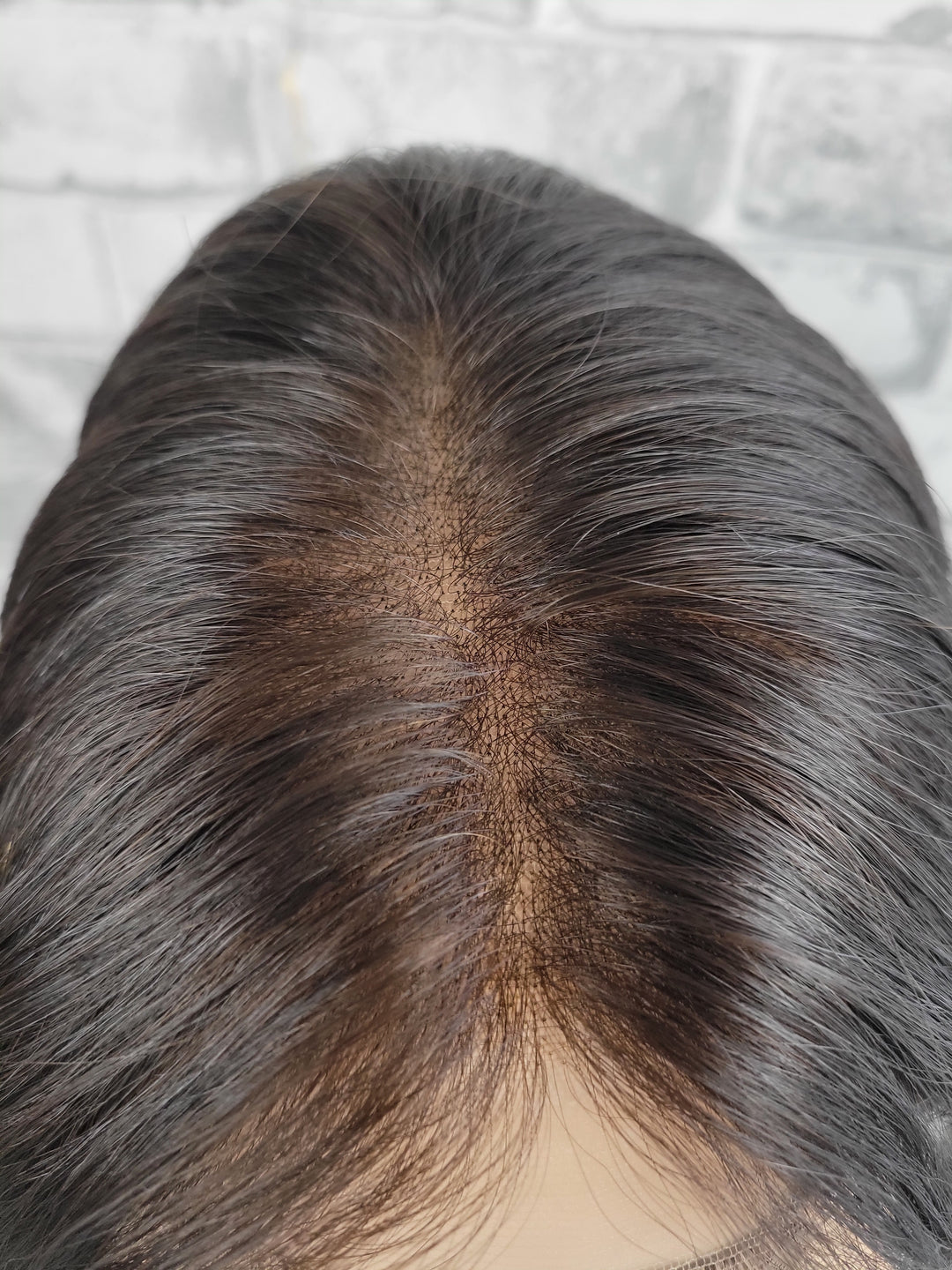 19" Lux Lace Wig Virgin Slavic - Darkest Brown Wave (M)