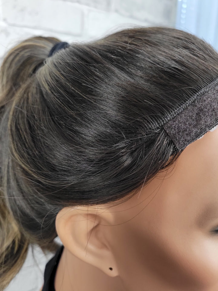 20" NEW Sport Pony Wig - Iced Truffle (L)