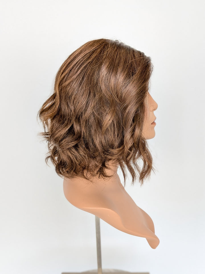 12" Lux Lace Wig Virgin Slavic - Toasted Hazelnut (S)