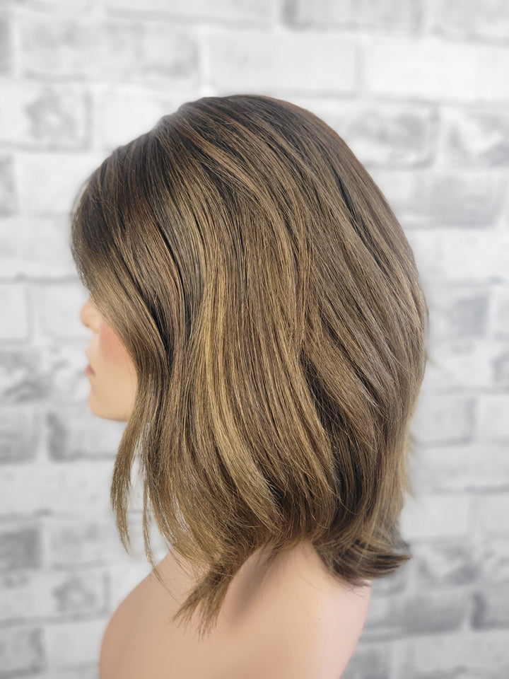 12" Lux Lace Wig - Rustic Gold Brunette (S)