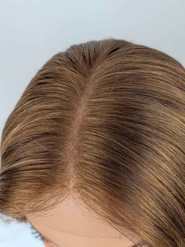 17" Lux Lace Wig Virgin Slavic - Light Toffee (M)