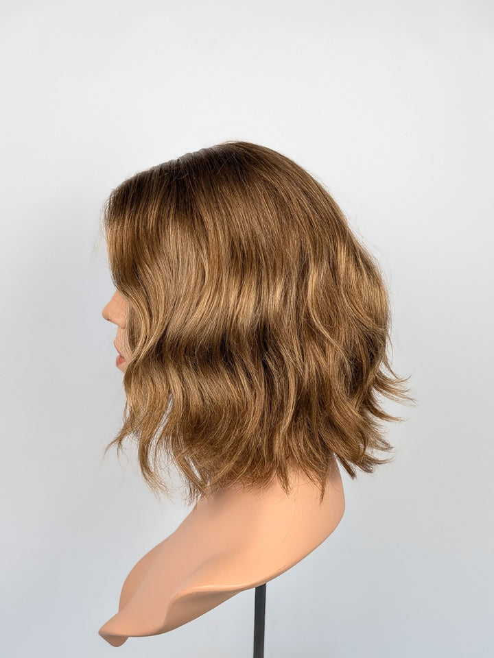 12" Lux Lace Wig Virgin Slavic -  Soft Toffee (M)