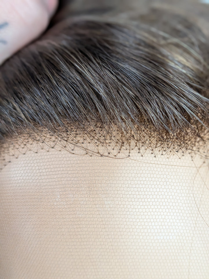 12" Lux Lace Wig Virgin Slavic - Darkest Brown (M)