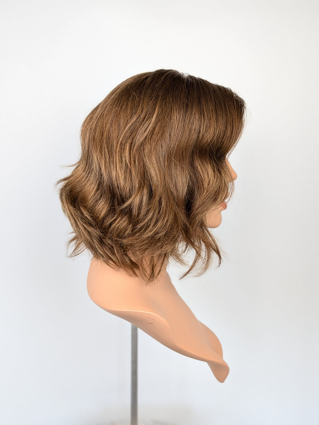 12" Lux Lace Wig Virgin Slavic -  Maple Brown (M)