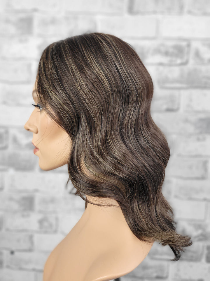 16" Closed Lace Topper - Night Sky (8x8)