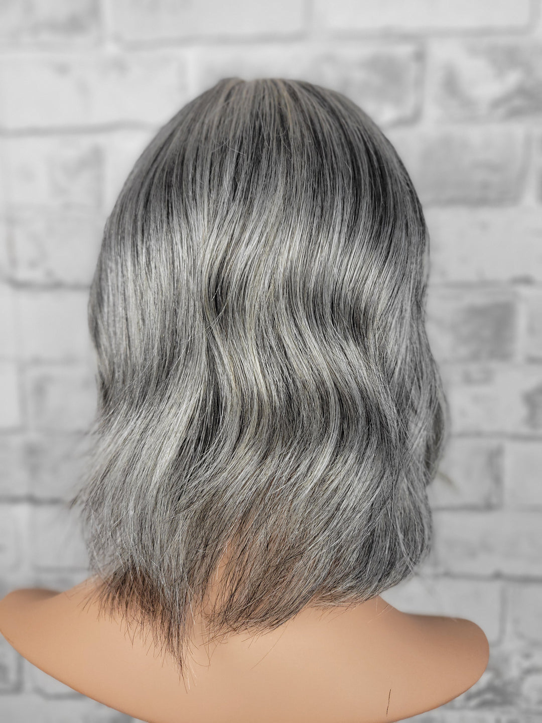 12" Closed Lace Topper - Salt 'n' Pepper Shadow (8x8)