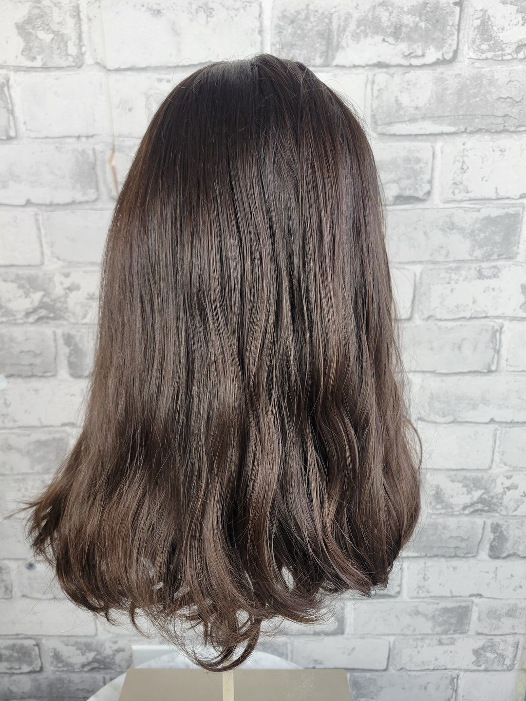 15" Lux Lace Wig Virgin Slavic - Darkest Brown (M)