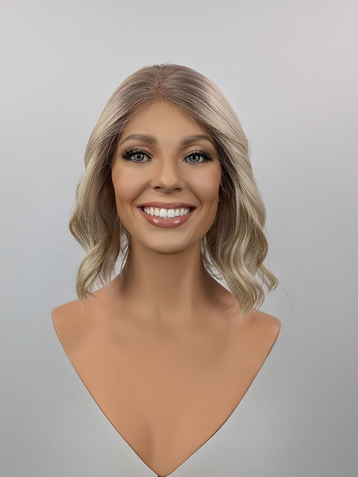 12" Lux Lace Wig - Platinum Ash (S)