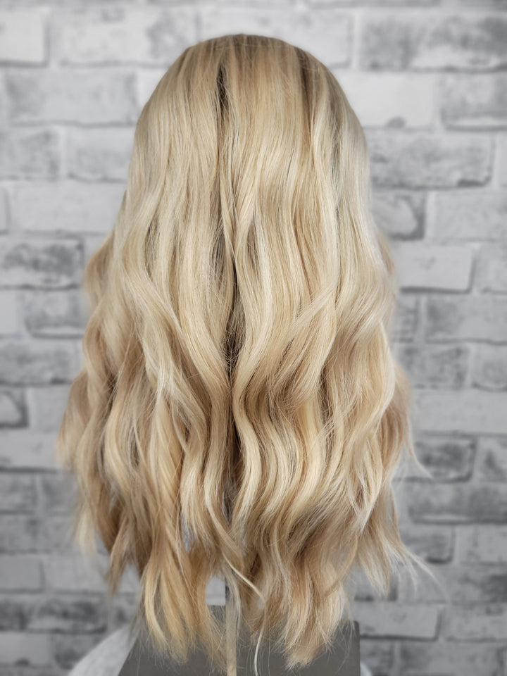 22" Lace Pony Wig - Icy Beige (S)