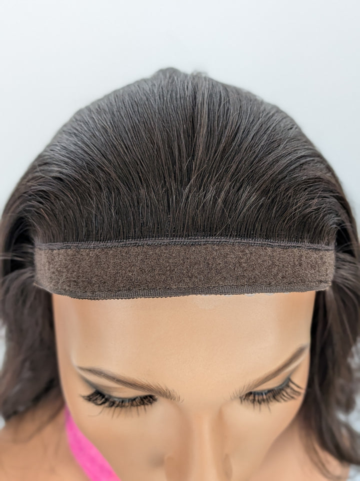 20" SAMPLE SALE Tester New Sport Pony Wig - Darkest Brown (M)