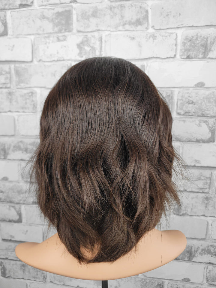 12" Lux Lace Wig - Darkest Brown (S)