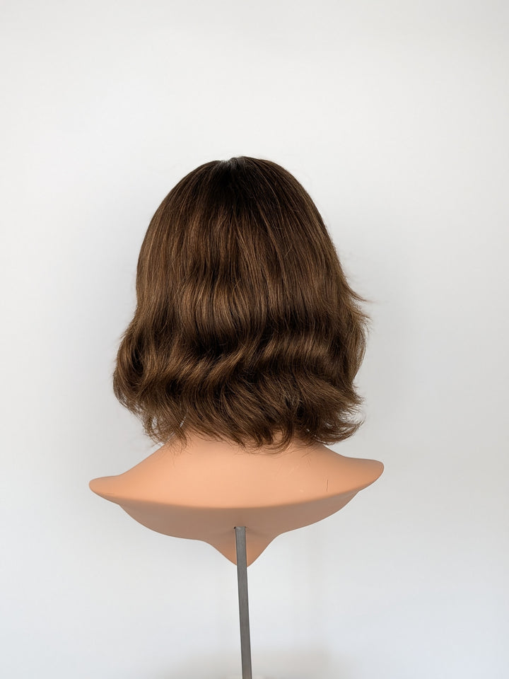 12" Lux Lace Wig Virgin Slavic -  Chocolate (S)