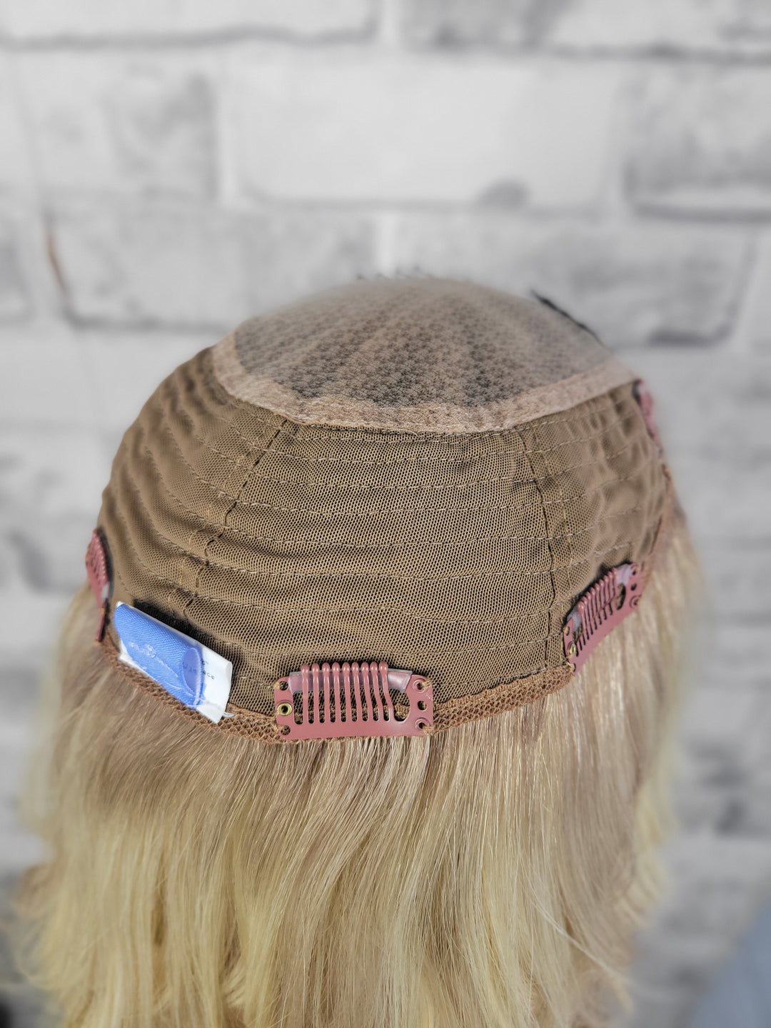 16" Closed Lace Topper - Shortbread Blonde (8x8)