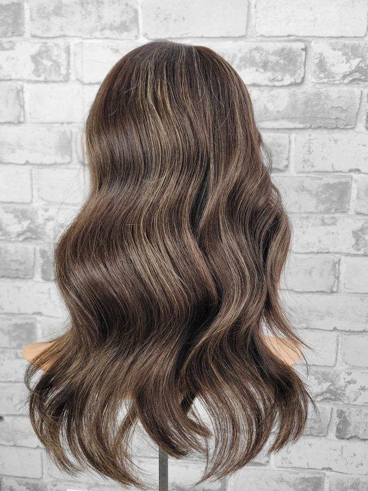 16" Closed Lace Topper - Night Sky (8x8)