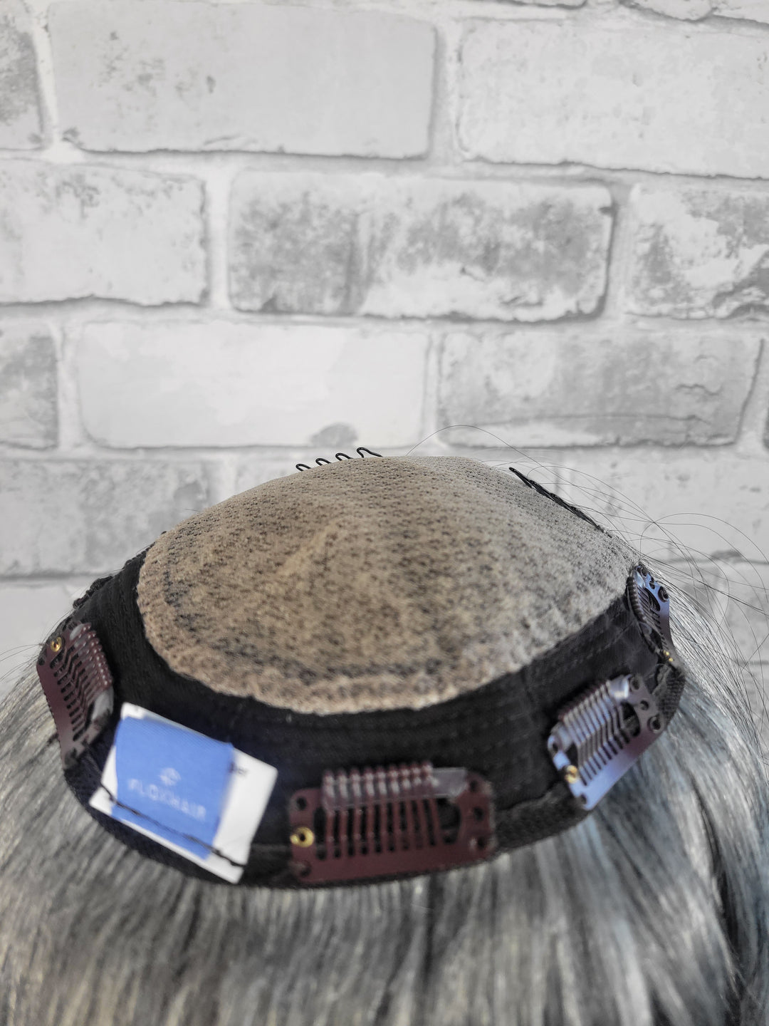 12" Closed Lace Topper - Salt 'n' Pepper Shadow (6x6)