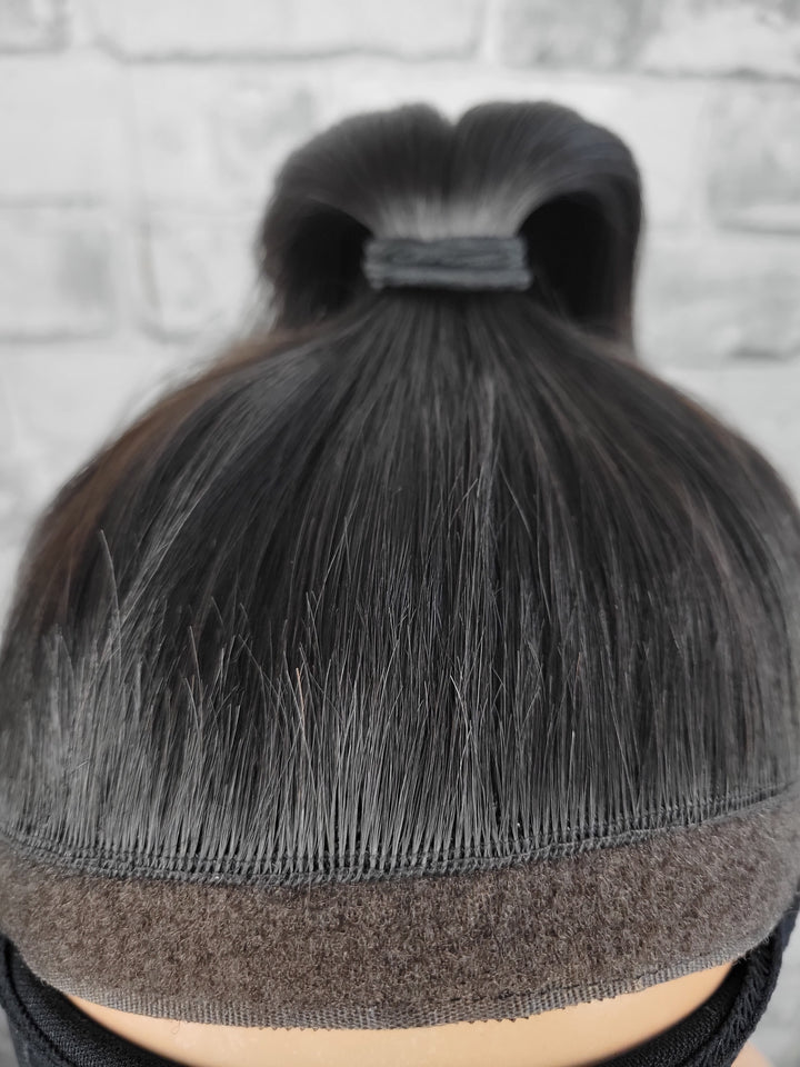 20" NEW Sport Pony Wig - Darkest Brown (S)