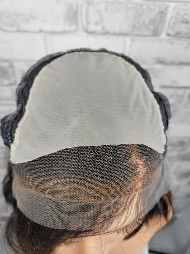 12" Lux Lace Wig - Darkest Brown (S)