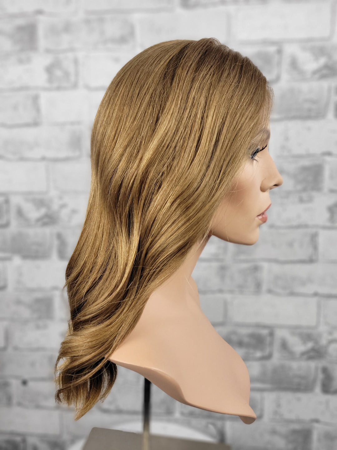 16" Lux Lace Wig Virgin Slavic - Spiced Honey (M)