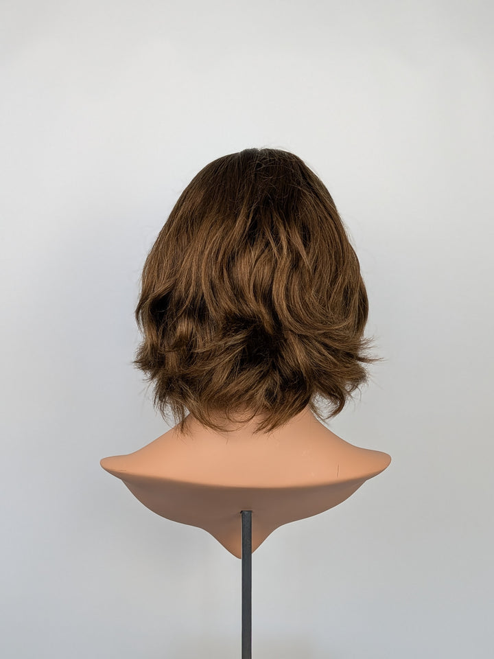12" Lux Lace Wig Virgin Slavic - Maple Brown (XS)