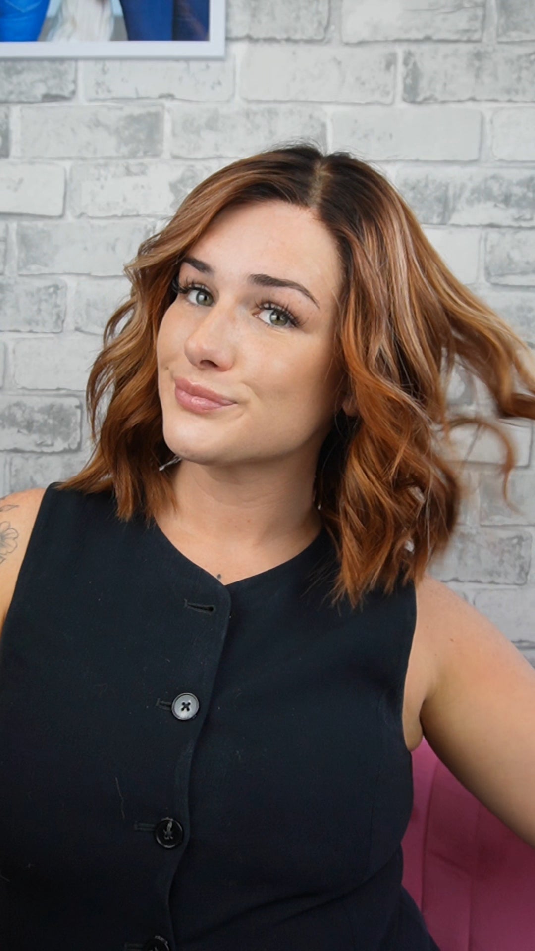 14" Lux Lace Wig - Dark Sunset Copper (M)