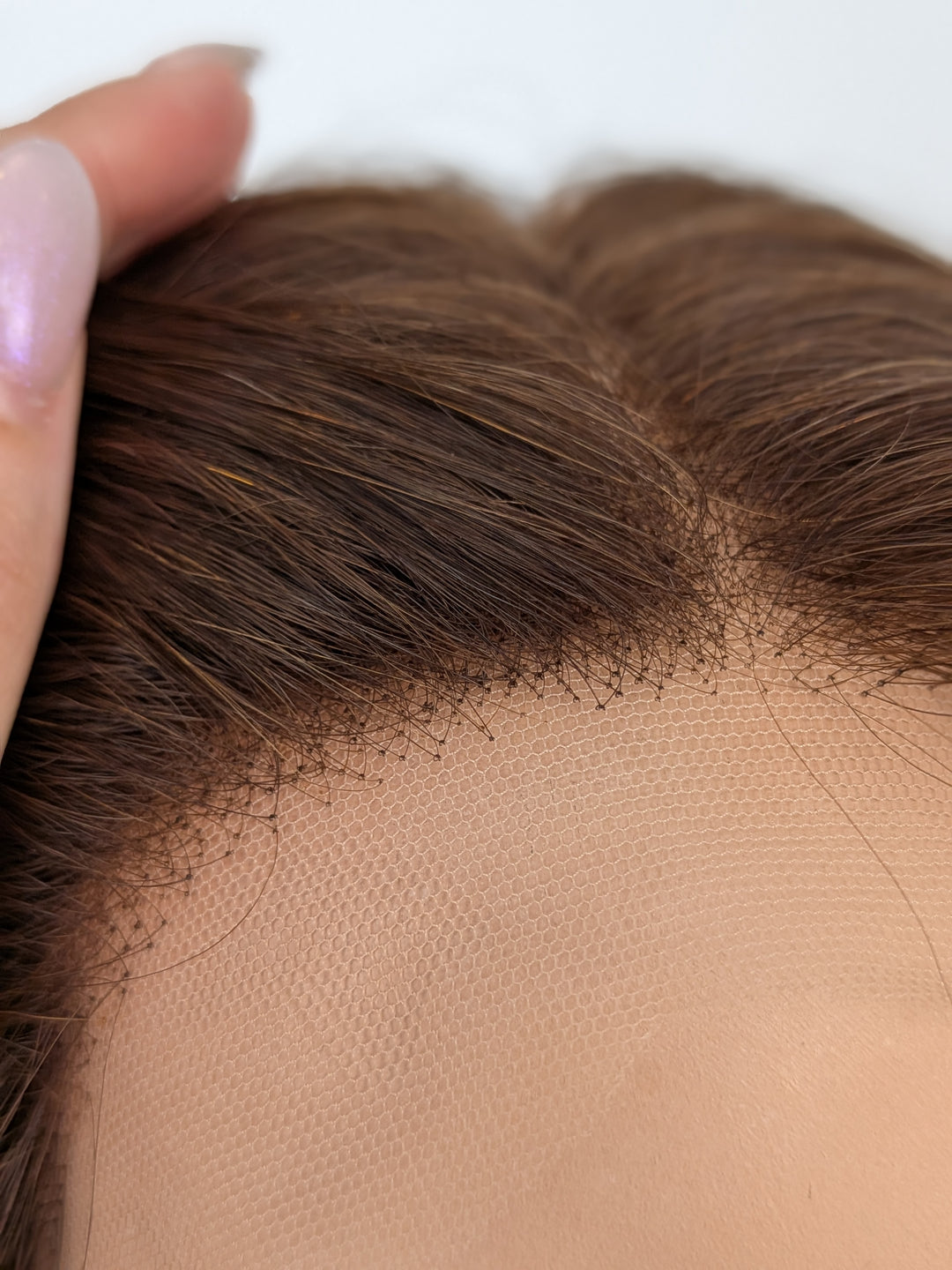 12" Lux Lace Wig Virgin Slavic - Toasted Hazelnut (S)