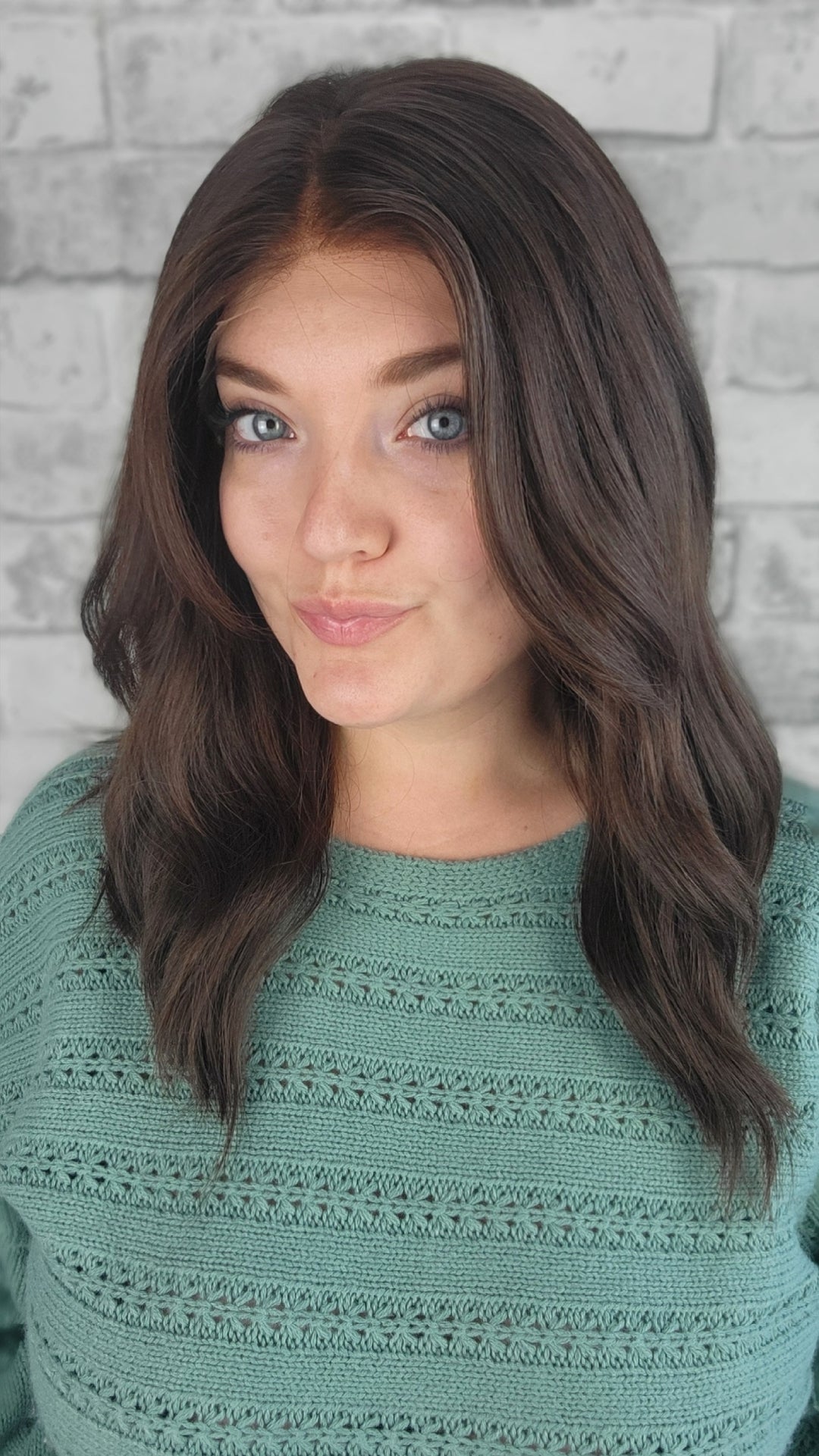 18" Lux Lace Wig - Dark Chocolate (XL)