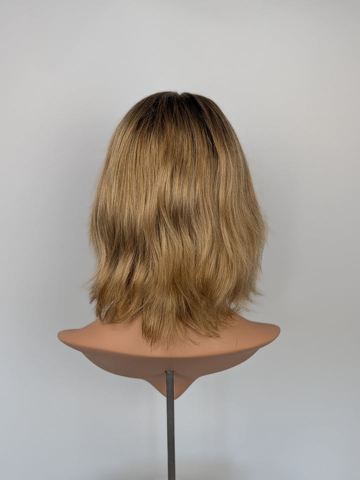 13" Lux Lace Wig Virgin Slavic - Deep Honey Butter (XS)