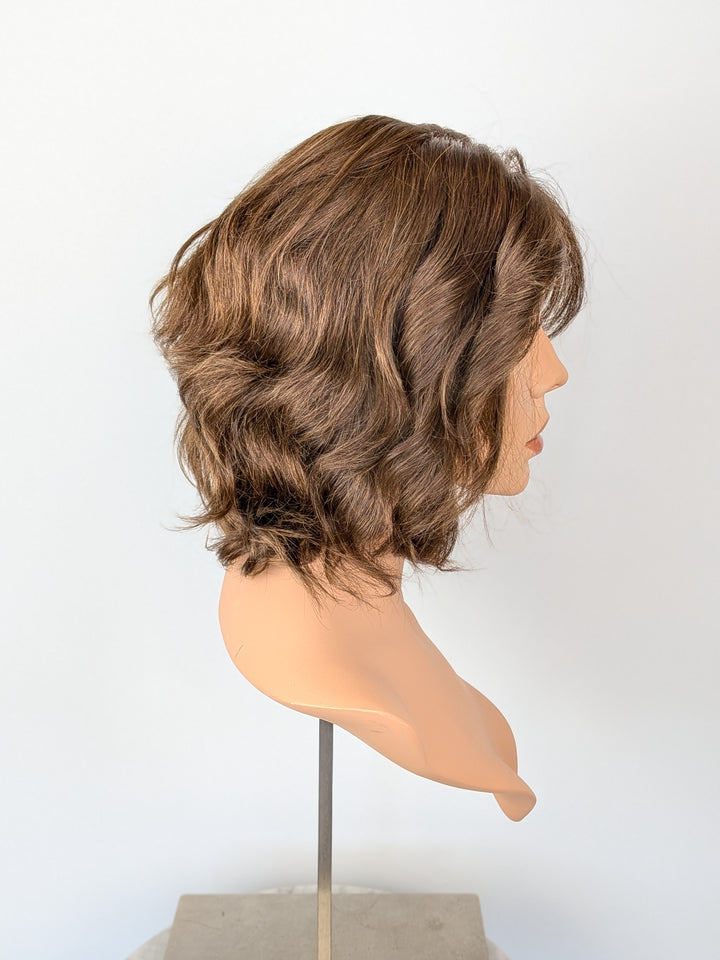 12" Lux Lace Wig Virgin Slavic - Toasted Hazelnut (L)