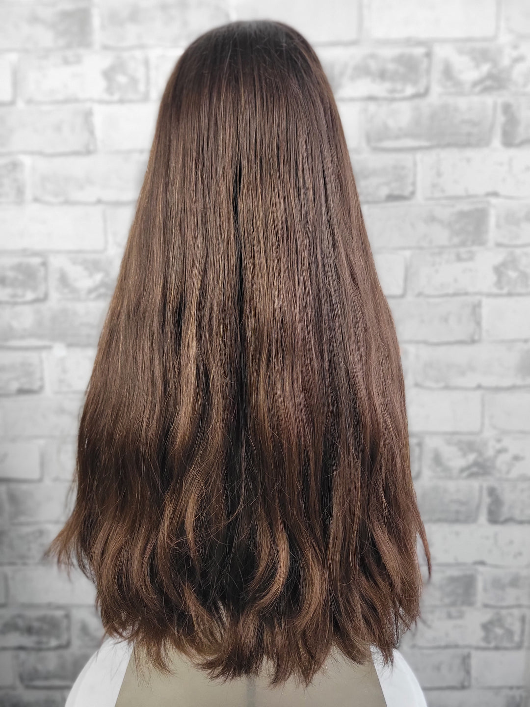 23"/24" Lux Lace Wig Virgin Slavic -  Chocolate (M)