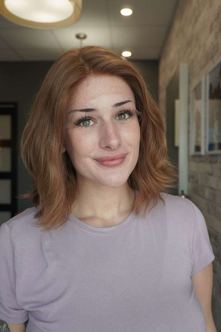 12" Lux Lace Wig Virgin Slavic -  Soft Toffee (M)