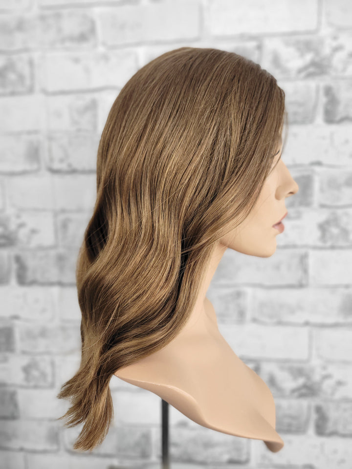 17" Lux Lace Wig Virgin Slavic - Soft Toffee (M)